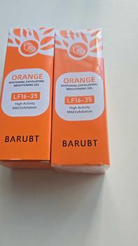 Product Review of Orange Exfoliating Whitening Gel for Face Clean Whitening Scrub 50g from y**l 0