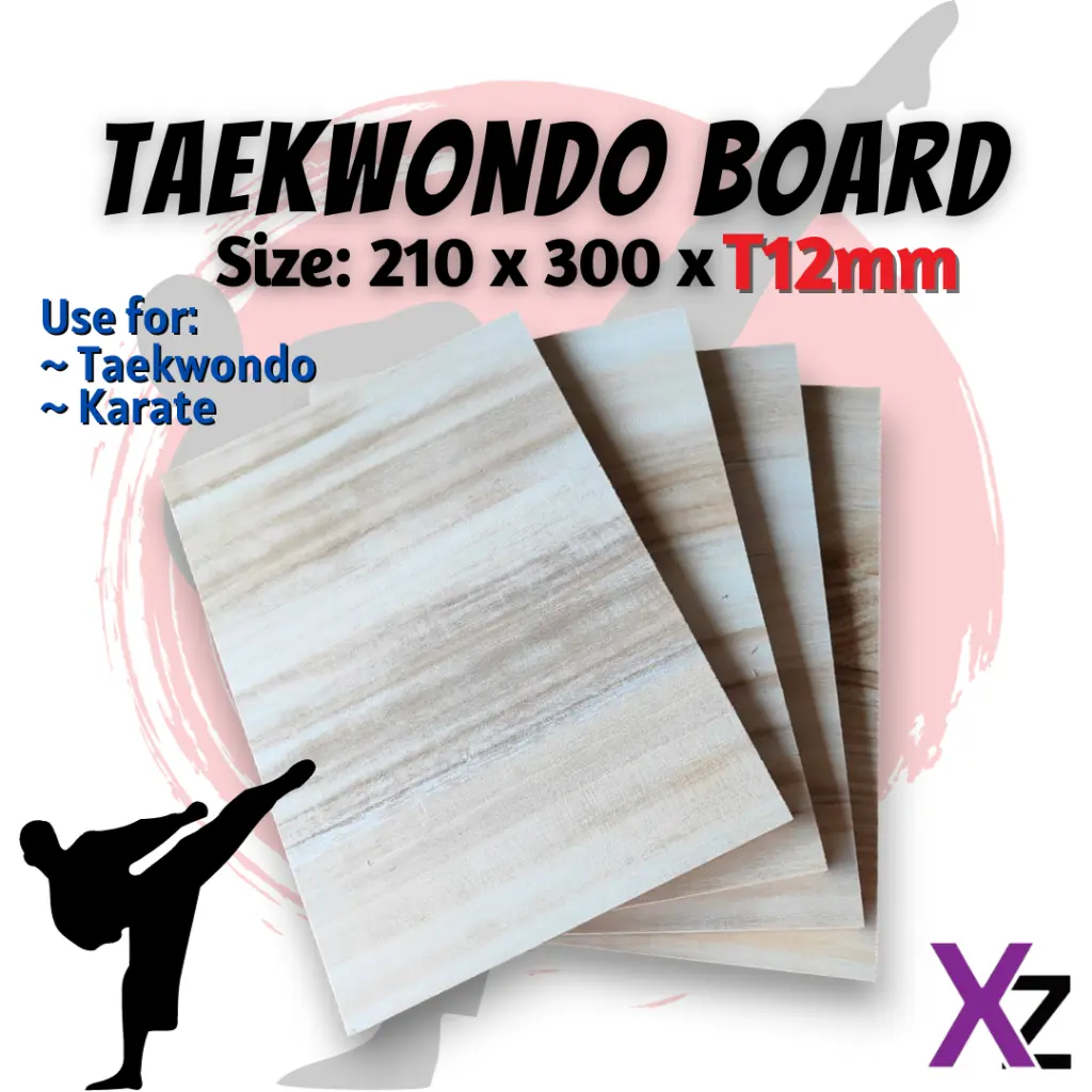 Taekwondo Board Papan Taekwondo Breaking Board Karate Board for Demo