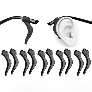 Soportes Antideslizantes para Lentes - Paquete de 10 - Sujetadores de Oreja para Gafas, Retenedor para Lentes de Sol y de Lectura