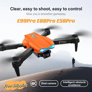 NEW Smart Drone E99 Pro / E88 Pro Drone Kamera Ganda 4k HD Camera Indoor Outdoor Drone Photography in the Air