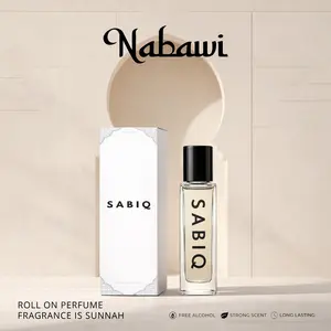 Sabiq Nabawi Parfum Sholat Roll On 100% Non Alkohol Aroma Kayu Rempah Bunga Tahan Lama Cocok untuk Beribadah