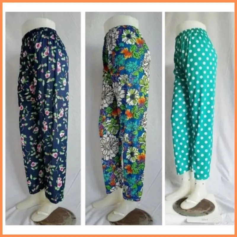 Celana Santai Panjang Motif Wanita/Celana Los Motif 1