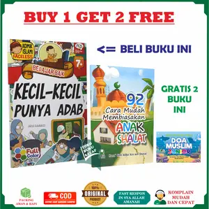 Kecil-Kecil Punya Adab FACELESS FULL COLOR 7 Tahun Plus Komik Adab Anak Islami Belajar Baik Akhlak Karya Arya Rahmadi Penerbit Pustaka Quran Sunnah Books Psychology Alquran Ori