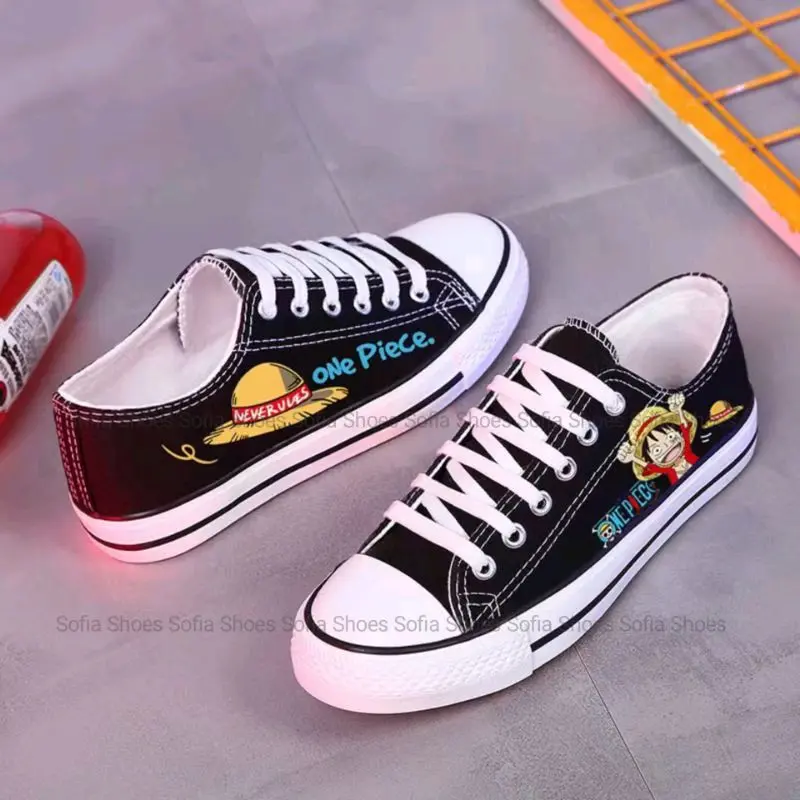 SEPATU SNAIKER RANING MOTIF ONE PEACE UNTUK ANAK UMUR USIA 3 4 5 6 7 8 9 10 11 12 13 14 15 TAHUN SPATU LAKI LAKI PEREMPUAN UNTUK SEKOLAH TK SD SMP MASA KINI TRENDING TER LARIS Fashion 4
