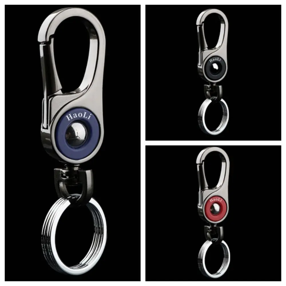 Móc khóa Carabiner, hợp kim titan và kẽm, phong cách doanh nhân, được đánh bóng, thích hợp cho chìa khóa ô tô, phong cách doanh nhân Dây Chuyền Chìa Khóa Titan, Chống Vân Tay, Chống Gỉ, Thích Hợp Làm Mặt Dây Chuyền Chìa Khóa
