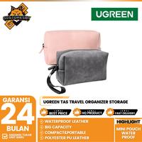 Gambar UGREEN Tas Travel Organizer Storage Mini Pouch Leather Waterproof 80520/70200 - pouch Gray 70200 dari GGSTORESBY Kota Surabaya 1 Tokopedia