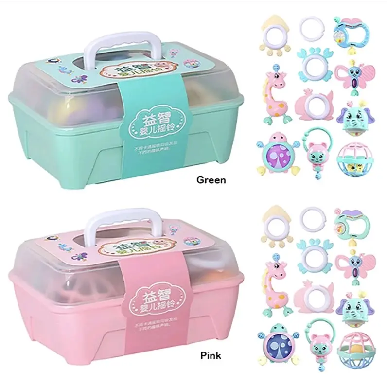 Set Box 11in1 Mainan Rattle Teether Campur dengan Kotak Premium 2