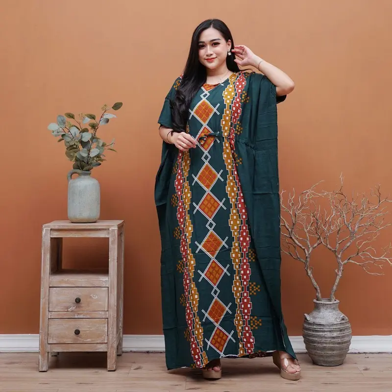 Daster Lowo Jumbo Ld 150 Motif Wajik Warna Rayon Kekinian Bali Tali Serut Dada Katun Tebal Nyaman Dress Panjang Bumil 6