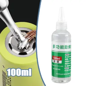 Flux Cair Solder 100ml - Cocok untuk Stainless Steel, Baterai dan berbagai Logam, Mudah Digunakan | COD
