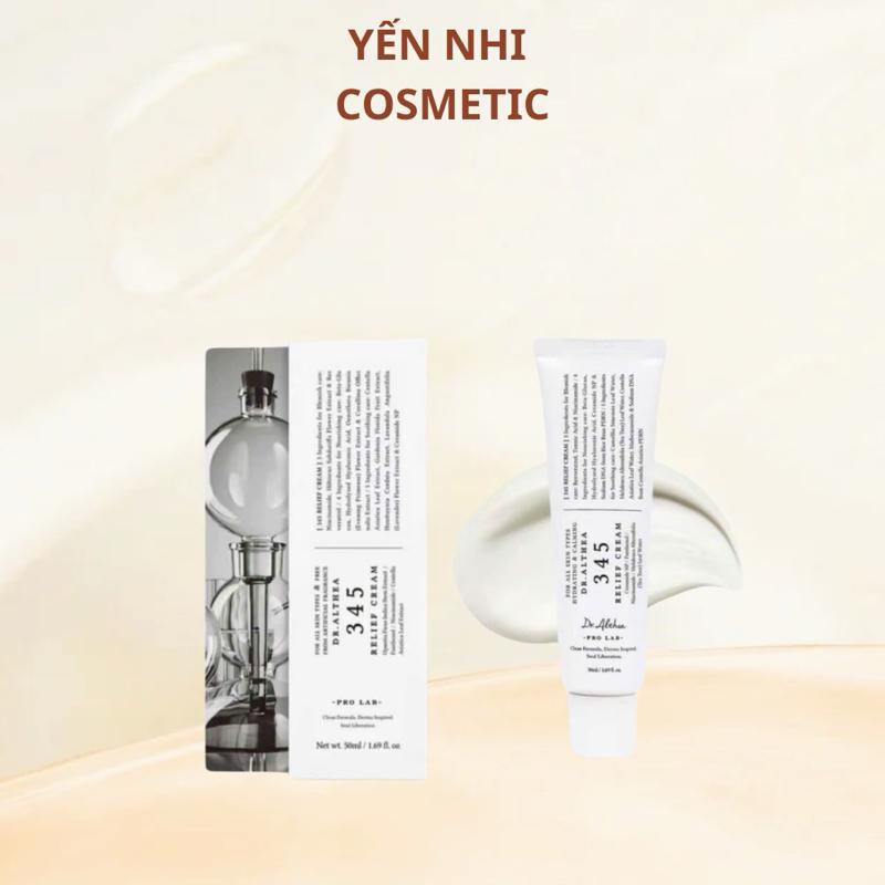 Kem dưỡng 345 Relief Cream hỗ trợ sáng ẩm, phục hồi dịu nhẹ dưỡng da thuần chay…