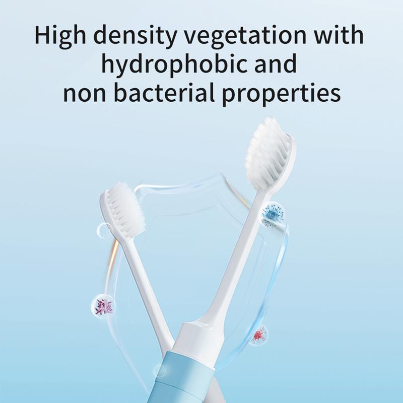 Product Introduction of Portable folding toothbrush, multi-color individual packaging, compact dental kit, multifunctional travel and business trip set for adults, small head design. 2