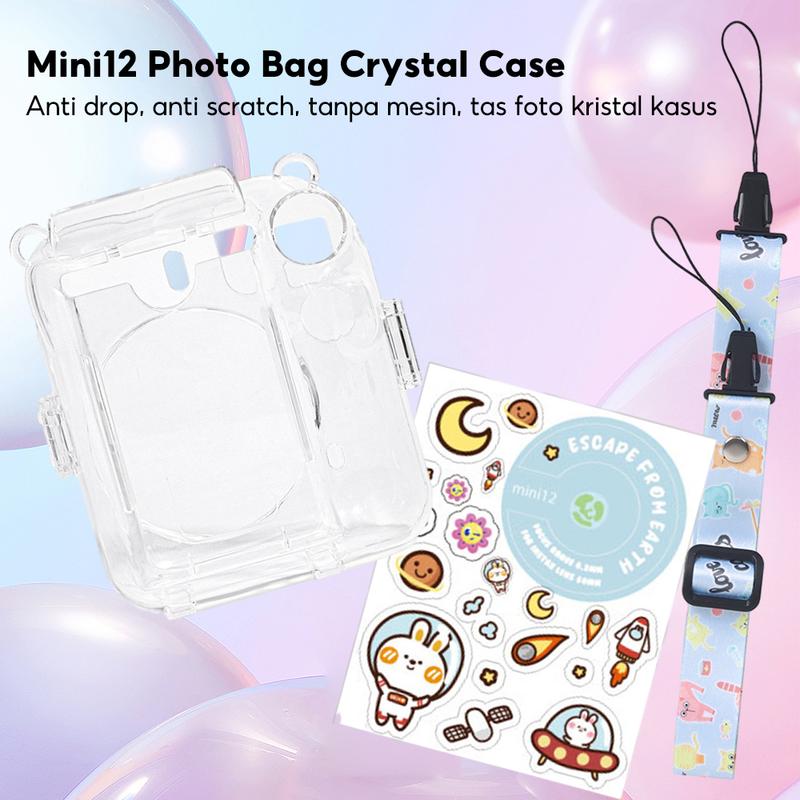 Product Introduction of Hardcase with Pocket Foto for Fujifilm Instax Mini 12 Motif Series Case Casing Camera Kamera 40