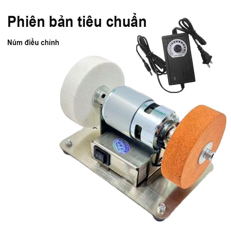 Máy Mài Mini 2 Đá Dùng Điện 220V, Mài Dao Kéo Điều Chỉnh 7 Chế Độ Nhanh Chậm,…