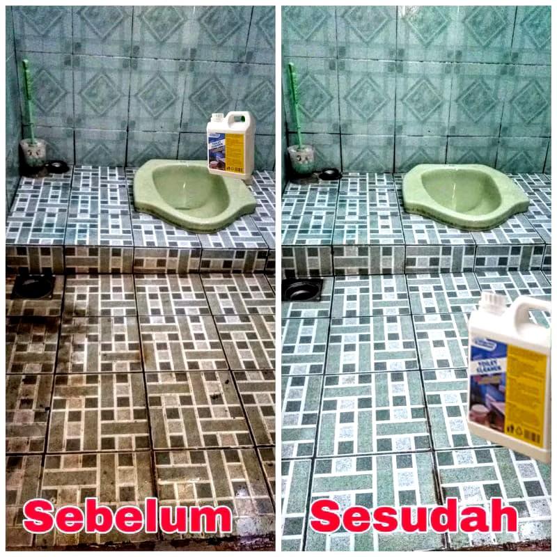 FASTCLEAN TOILET CLEANER Terbaru Pembersih Kamar Mandi Viral Pembersih Serbaguna 1Liter Free Kuas & Sarung Tangan Cairan 3