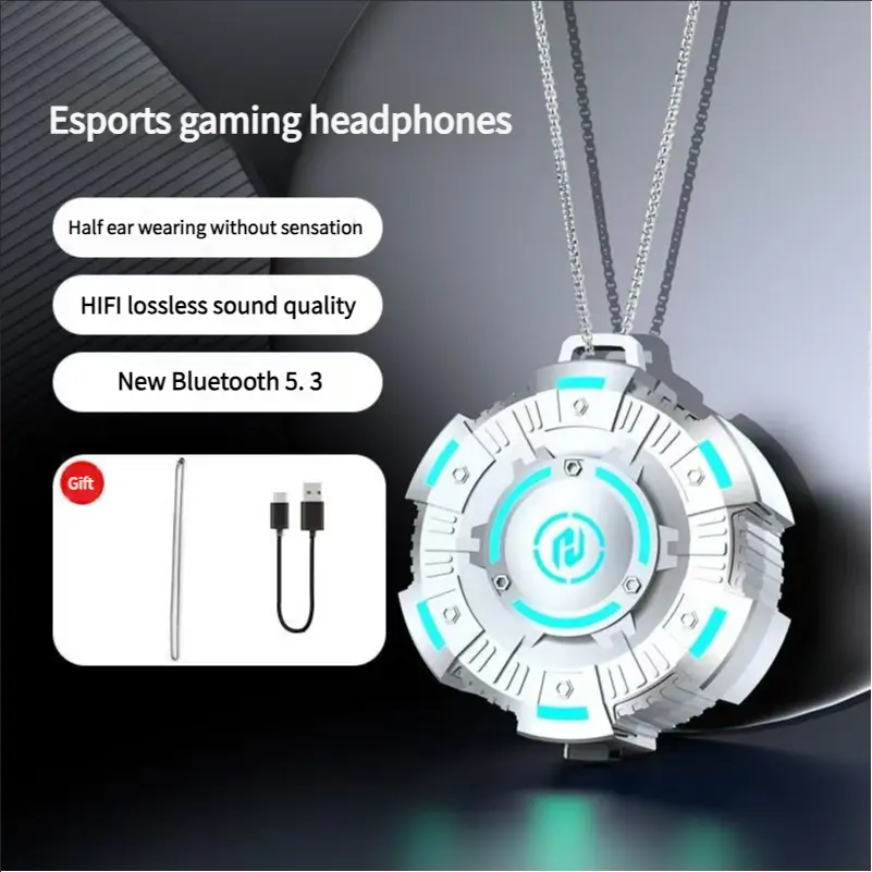 Tai nghe Bluetooth không dây, X35, được thiết kế đặc biệt cho thể thao điện tử, tuổi thọ pin cao, độ trễ bằng không, hiệu quả chi phí cao, tai nghe chơi game, 5.3 Bluetooth không dây HlFI âm thanh nổi và chức năng giảm tiếng ồn, tiêu thụ điện năng thấp