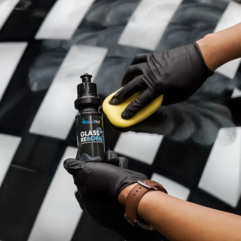 Sponge Applicator Wax - nanoTECH PROTECTION - SOFT FOAM APPLICATOR PAD - Sponge Aplikator Pad - Busa Aplikasi Wax - Applicator Wax - Busa Poles - Busa Kompon Polish - Compound Polish Pad - Sponge Poles 1