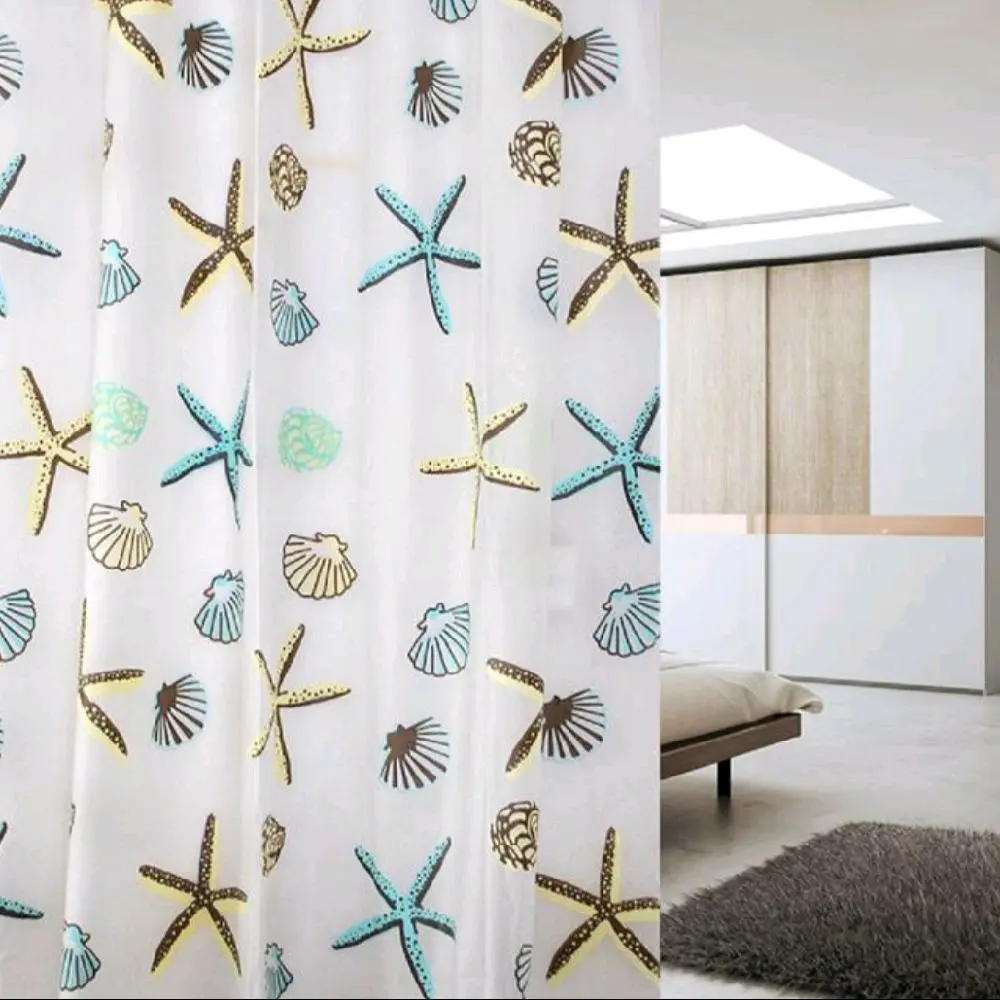 TIRAI KAMAR MANDI SHOWER CURTAIN MOTIF CANTIK