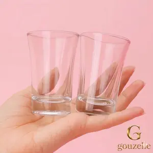 Gelas Sloki Mini Kaca Bening 30 ml Shot Glass