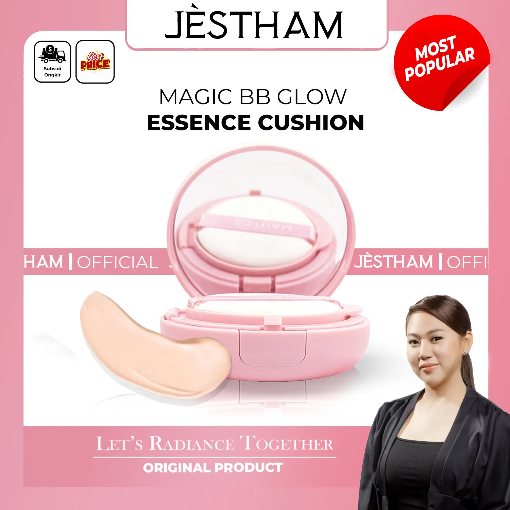 Jestham Magic BB Glow Essence Cushion