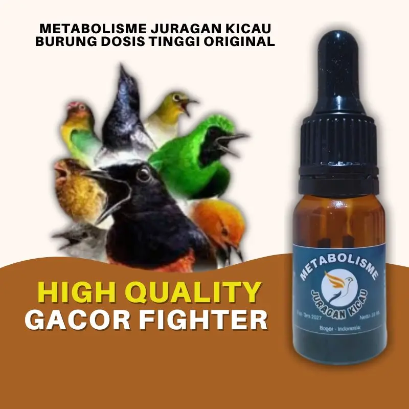 Metabolisme Juragan Kicau Burung Dosis Tinggi Asli Original Biar Gacor Dan Sehat