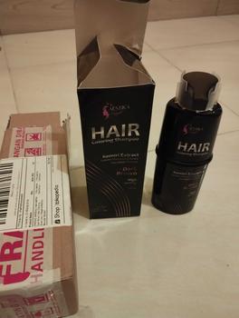 Product Review of (Promo Spesial) Aestika Dark Brown Hair Coloring Shampoo  - Pewarna Rambut Beruban Extract from R** 0