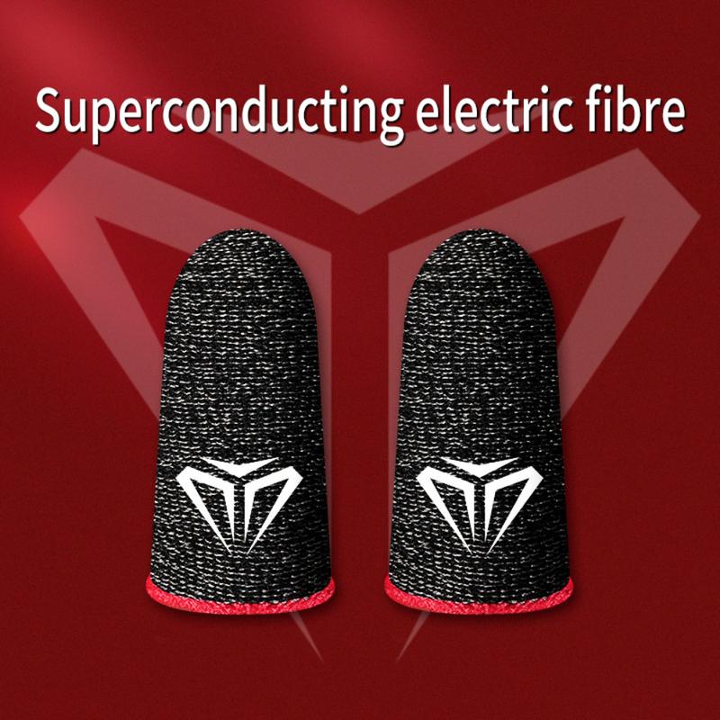 Mobile Game Fingertip Gloves For PUBG Gamer Sweatproof Anti-slip Finger Sleeve