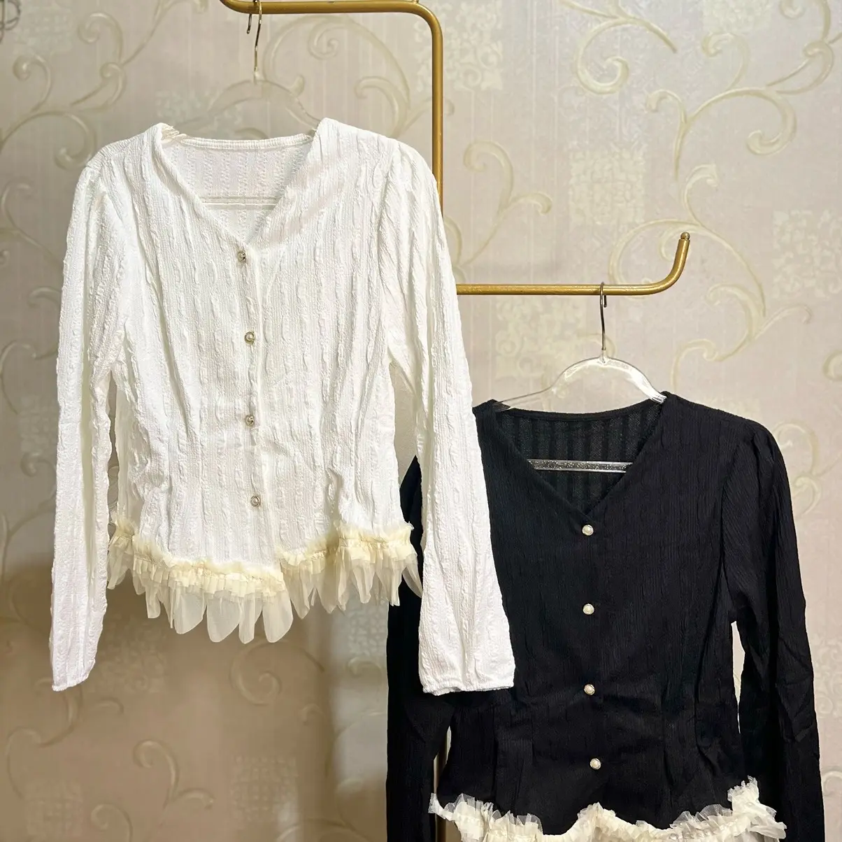 Cardigan korean Import Crop