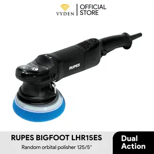 RUPES BigFoot LHR 15 ES LHR15ES 15mm Dual Action Long Stroke MURAH