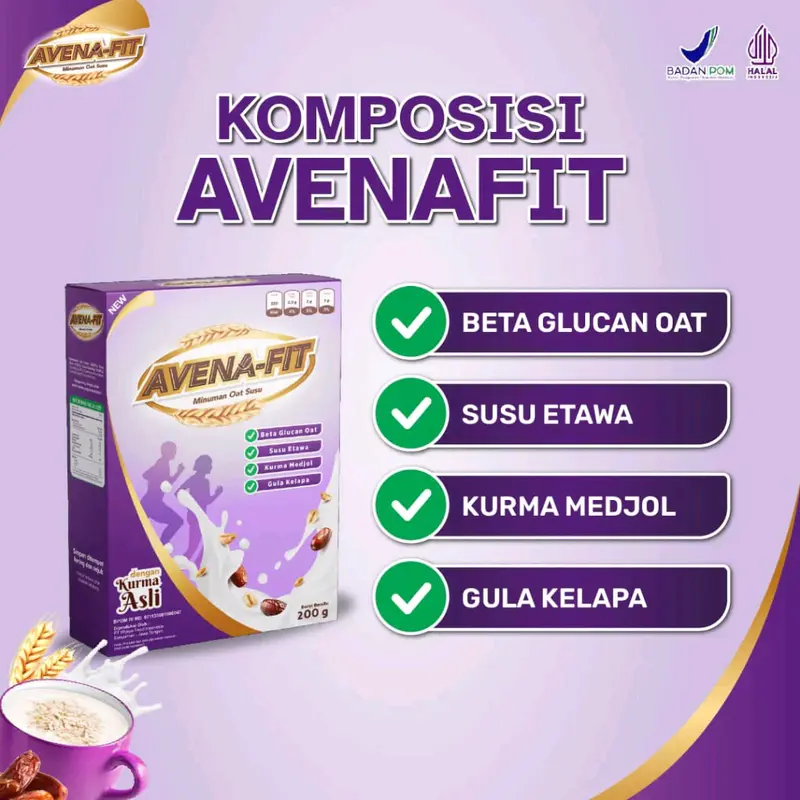 Avenavit Minuman Tinggi Protein 100% Original 1