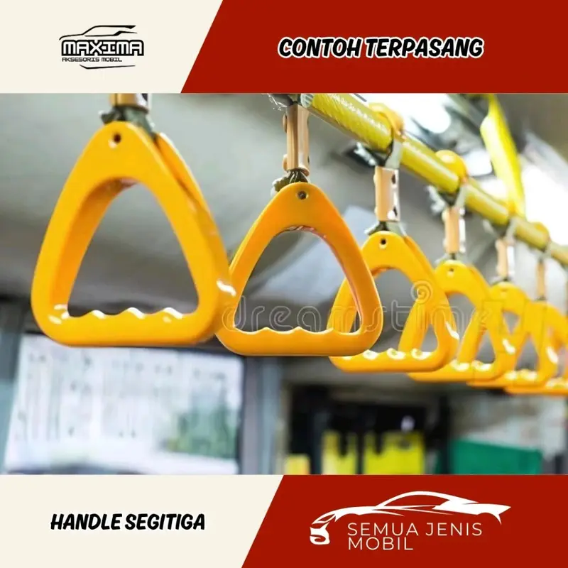Pegangan Gantungan Segitiga Universal Handle Tangan Hand Grip High Quality Handle Grip Busway Universal Aksesoris Segitiga Bumper Belakang Aksesoris Segitiga Bumper Depan Injakan kaki Mobil box Truck Ijakan Kaki Permainan outdoor 3