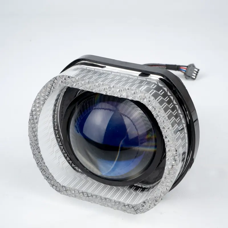 Shroud Matrix 5D Akrilik Motorcycle I8-O-WRGB 2.5 Inch APP Bluetooth 210 Mode DC12V 2