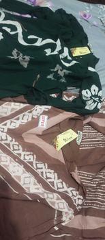 Product Review of WINA CLOTH - Gamis Batik Twill Rayon JUMBO Terbaru Terlaris Kasual Pesta Mewah Elegan Queen Milo L XL XXL XXXL from u** h**k 0