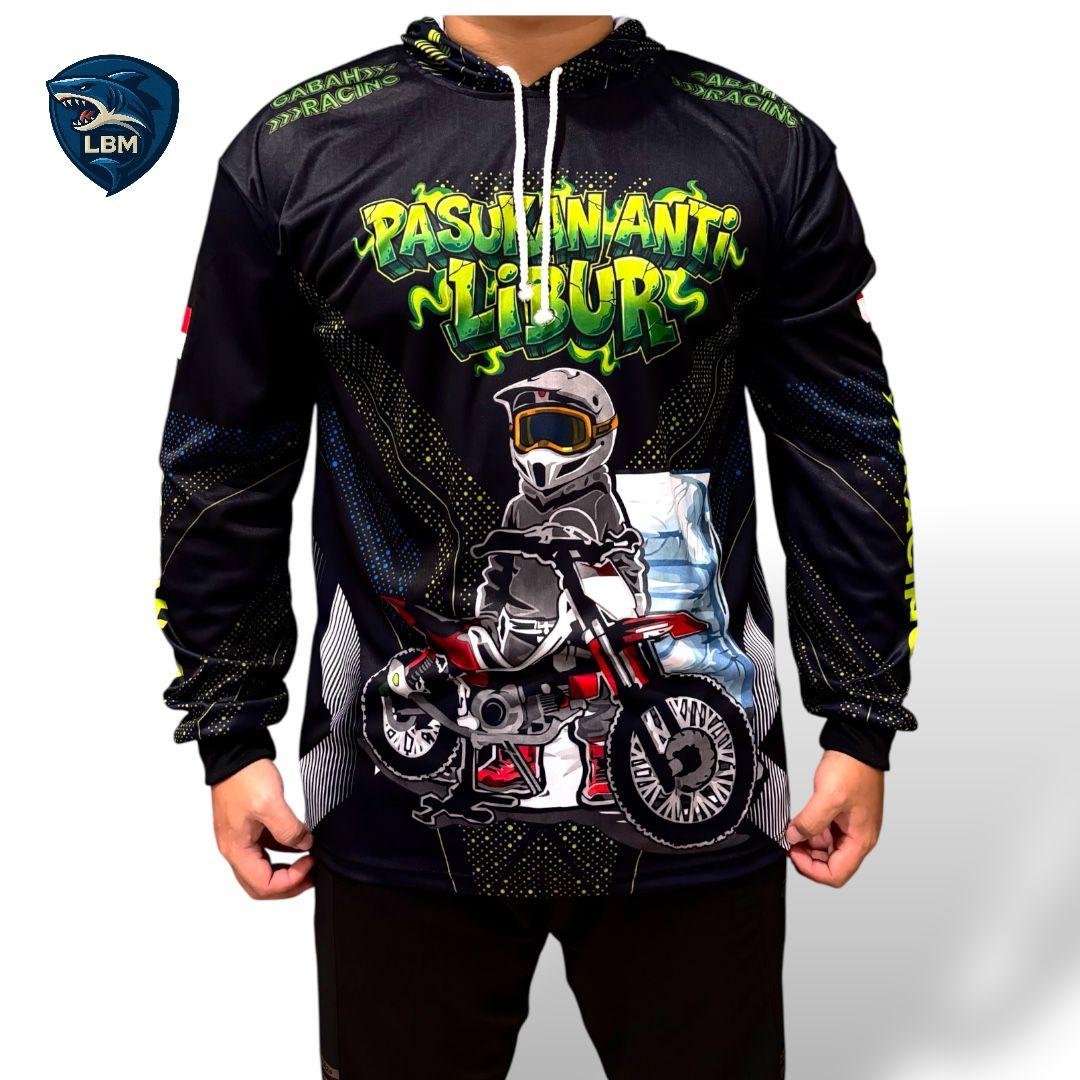 JERSEY PASUKAN ANTI LIBUR LENGAN PANJANG BAJU ANGKUT GABAH KAOS KATA KATA LUCU BAHAN HAYGET PREMIUM SANGAT ADEM DAN MENYERAP KERINGAT