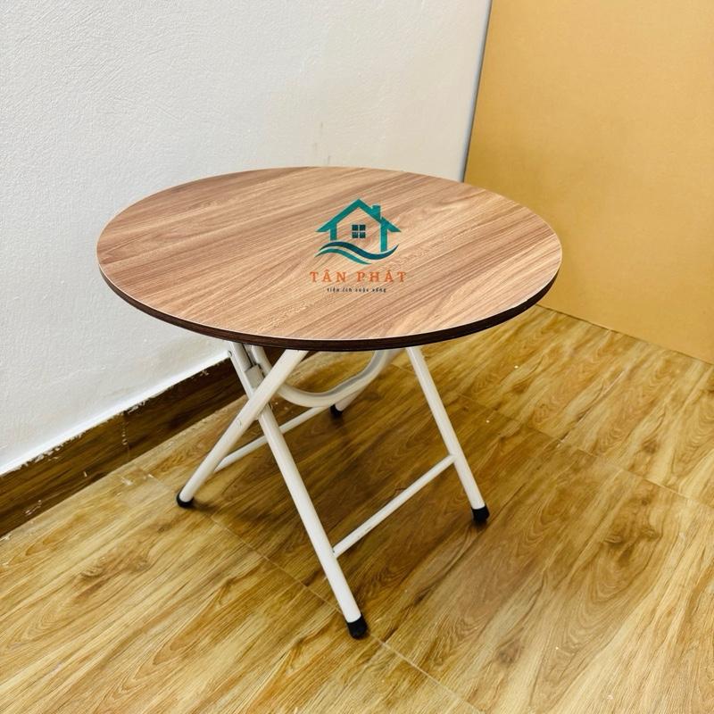 Bàn tròn chân cao 50cm siêu đẹp , siêu chắc  gấp gọn tiện lợi