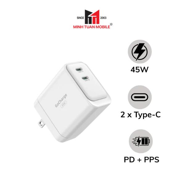 Cốc sạc nhanh Innostyle 45W GoCharge 2-Port Charger
