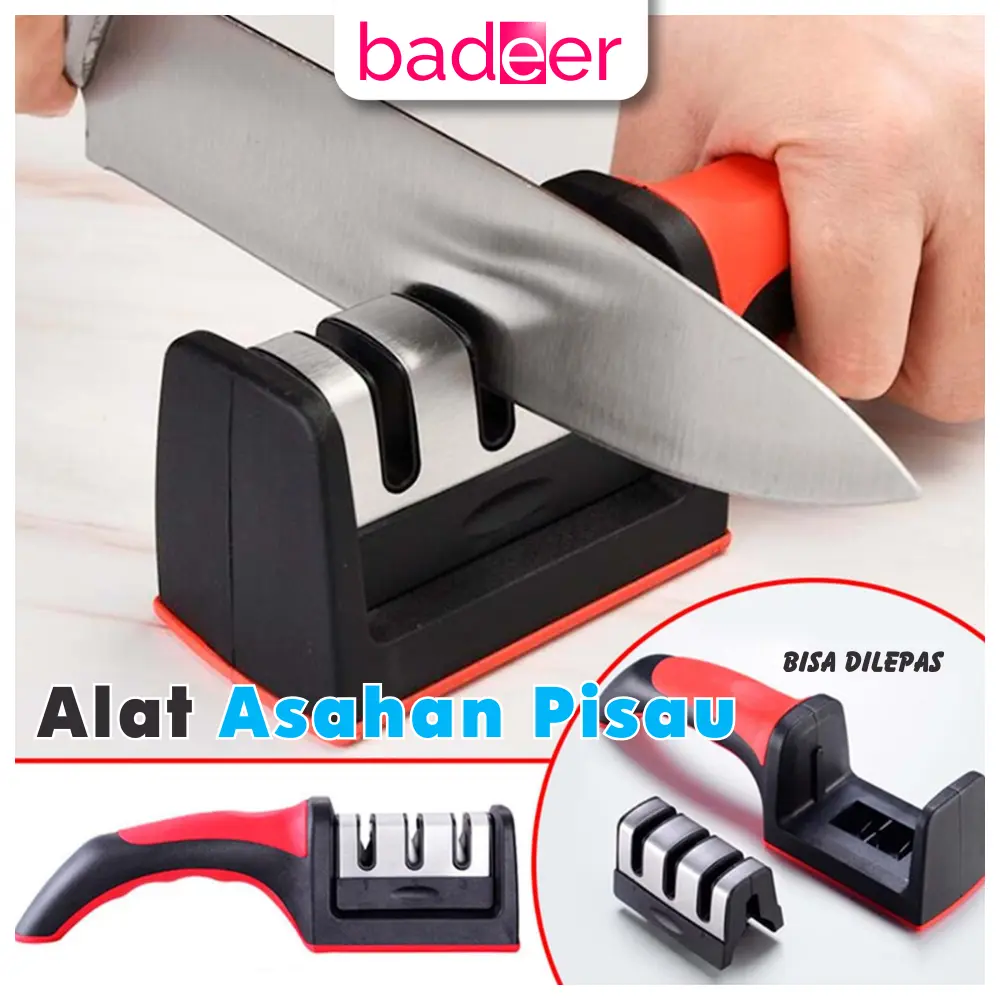 Alat Asahan Pengasah Penajam Pisau Gunting Dapur Tajam Dalam 5 Menit Knife Sharpening Stainless