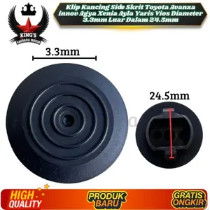 Klip Kancing Side Skrit Avanza Xenia Agya Ayla Yaris Vios