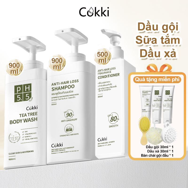 COMBO HOT SALE [DẦU GỘI 900ml + SỮA TẮM 900ml + DẦU XẢ 500ml] - VITAMIN DƯỠNG TÓC & DA - CHO NAM VÀ NỮ