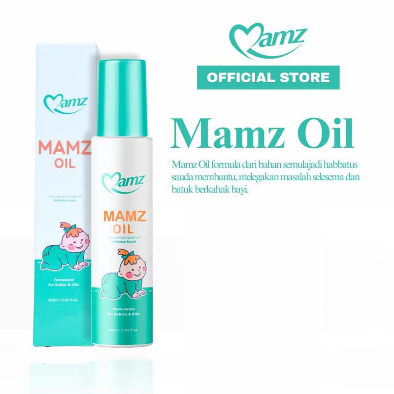 MAMZ BABY OIL 1PCS (60ml) MINYAK BAYI NEWBORN INFANT BABY - TikTok Shop ...