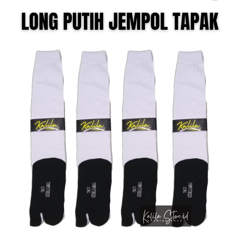 Kaos kaki muslimah panjang selutut wanita jempol 1 Lusin 5