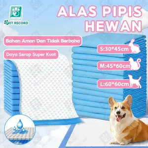 【100PCS】 UNDERPAD S/M/L/ underpad kucing anjing - Alas Pipis Pup Underpad Kucing Anjing Perlak Tatakan Pet Toilet Portable