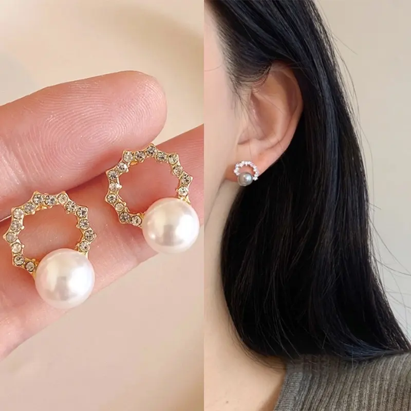 JAJEWELRY • Amara Earrings Korean Style #61  Anting Wanita Anting Fashion Cantik Anting Hijab Anting Wisuda Anting Korean Style Anting Ringan Elegan Perhiasan
