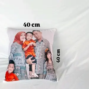 Bantal foto Custom Full Foto dan Face Pattern