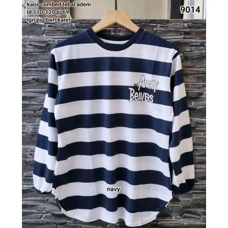 KAOS COMBAD TANGAN PANJANG ATASAN WANITA KAOS TERMURAH 1