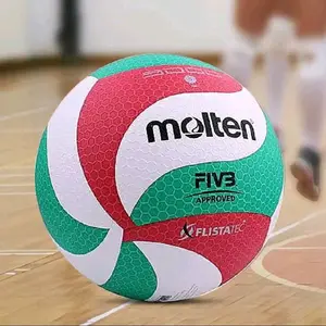 Bola Voli Molten V5M5000 Flistatec Size 5 Turnamen Ball Indoor Outdoor Olahraga - Ball