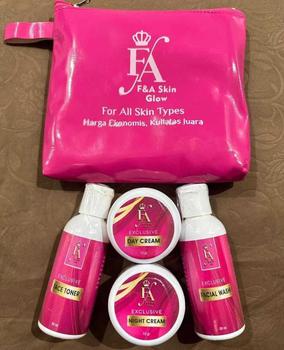 Product Review of FA SKIN GLOW skincare Bpom Viral F&A Skin Glow Original Fa Glow Skincare from D**8 0