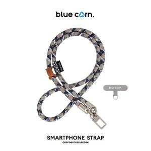 Bluecorn Original 10mm Titanium Leather Phone Shoulder Strap – Durable & Stylish Cellphone Lanyard Accessories