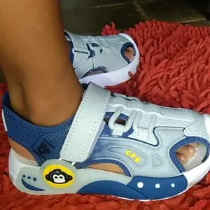 RAMADAN SALE 3.3 IMPORT Okaybaby B451 Sepatu Sendal Gunung Sport Anak Laki Dan perempuan Sepatu Sandal Keren Kekinian Anak Cowok Cewek Casual Anti Slip Anti Licin Umur 3-12 Tahun Terbaru