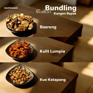 Bundling 3 produk cemilan ibu - Yetim Snack
