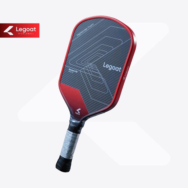 Vợt Pickleball Legoat X1 16MM Lõi Full Foam EPP Viền EVA Bề Mặt Carbon 3K Đan…